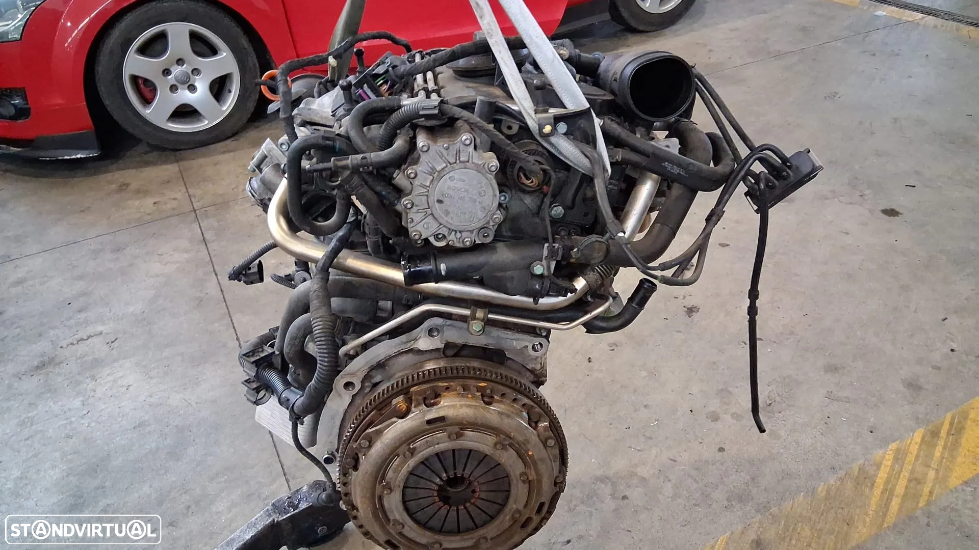 Motor BKD VW Audi Seat Skoda 2.0 tdi 140cv com injeção - 4