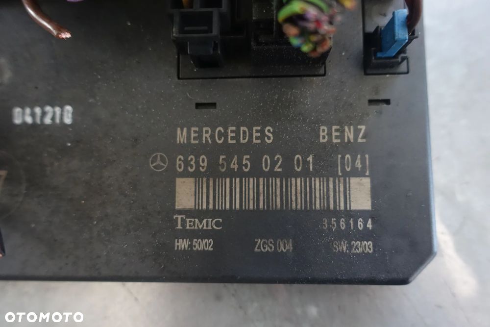 MODUŁ KOMFORTU STEROWNIK SAM VITO 639 6395450201 - 2