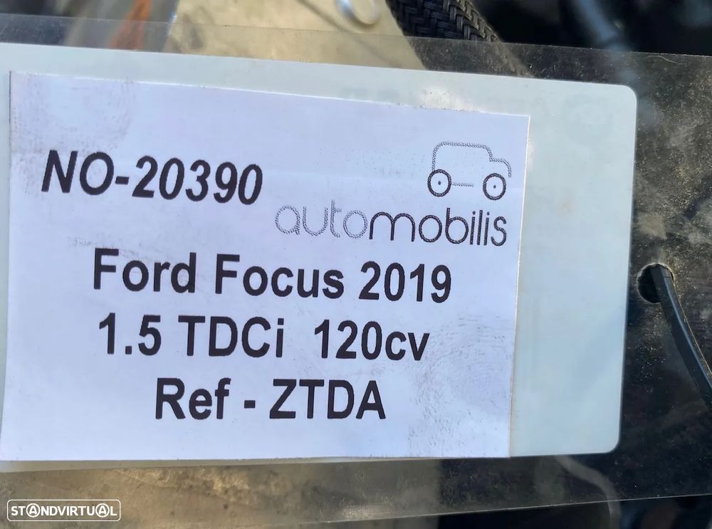Motor FORD FOCUS IV (HN) 1.5 EcoBlue Ref - ZTDA  -  NO. 20390 - 7