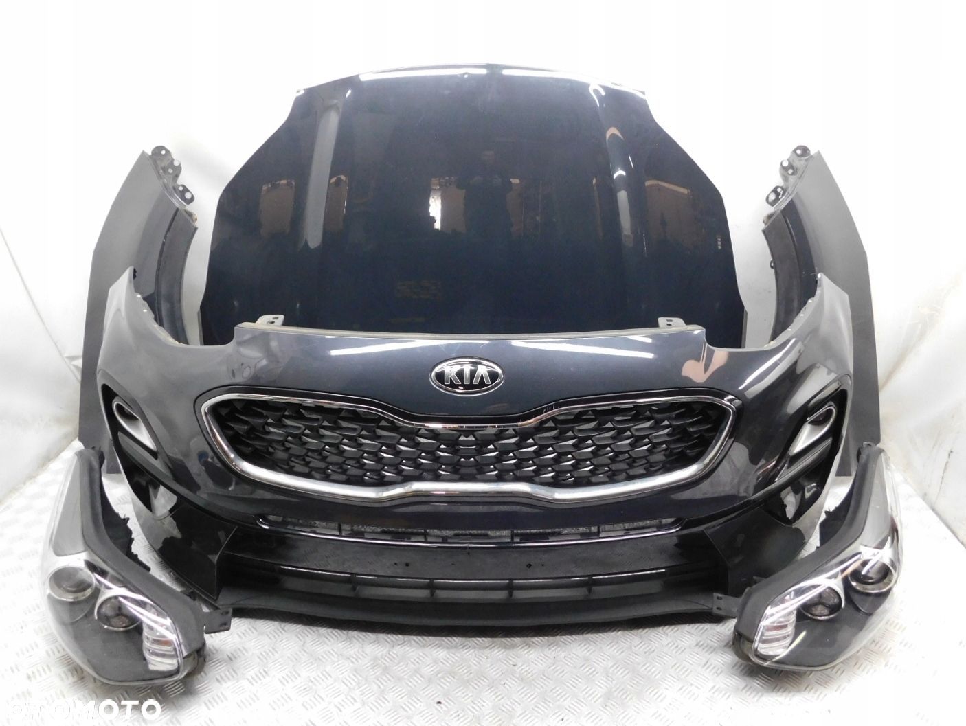 PRZÓD MASKA ZDERZAK PAS PRZEDNI 2x BŁOTNIK LAMPA KIA SPORTAGE IV FL 18-21 - 1