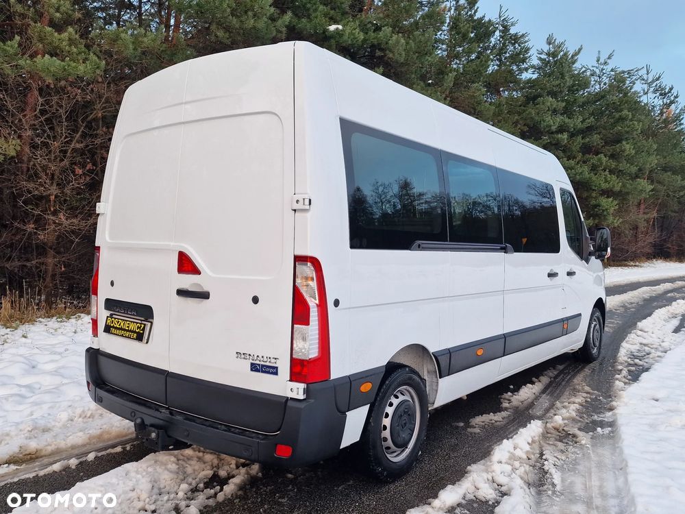 Renault Master 2023r, CARPOL oryginalny 9-osobowy , bogato wyposażony , Salon Polska ASO L3H2, Bezwypadkowy ,HAK , Kamera Cofania , ANDROID AUTO, bez wkładu , Czujniki parkowania przód i tył ,Brygadowy - 21