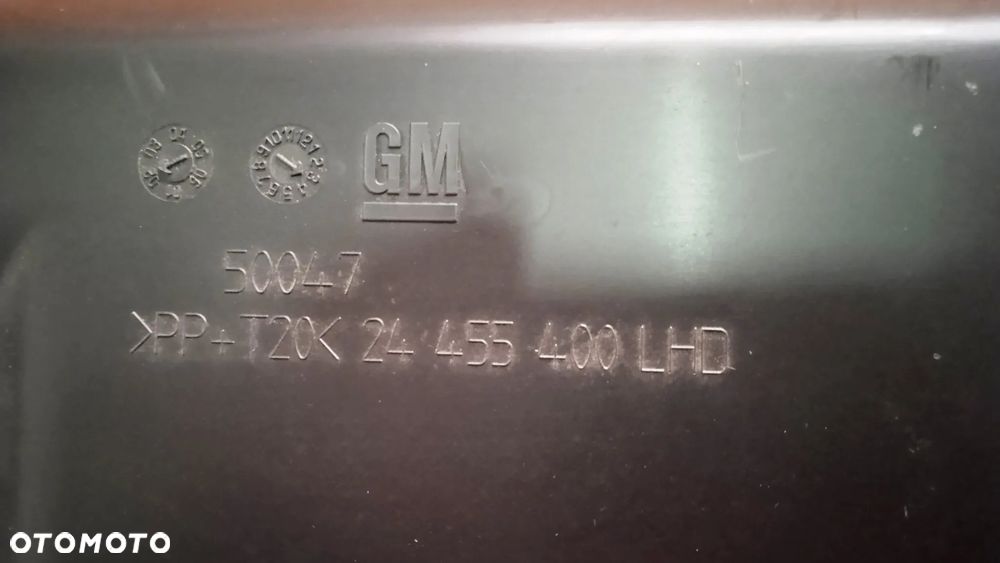 Schowek pasażera Opel Zafira A 24455400 - 3