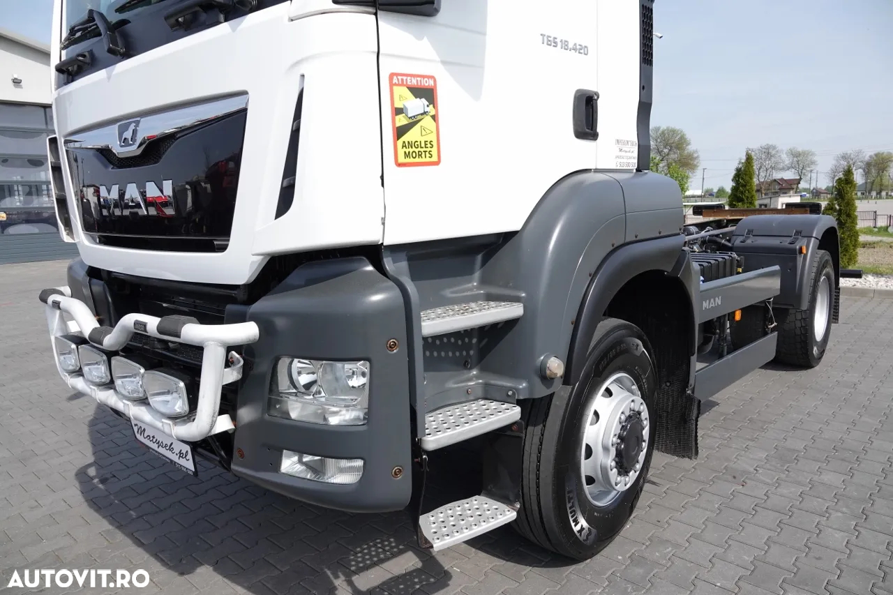 Volvo TGS 18.420 / 4X4 / ȘASIU L 5.6 M / NAVIGAȚIE / ÎNCORPORAT / IMPORTAT - 14