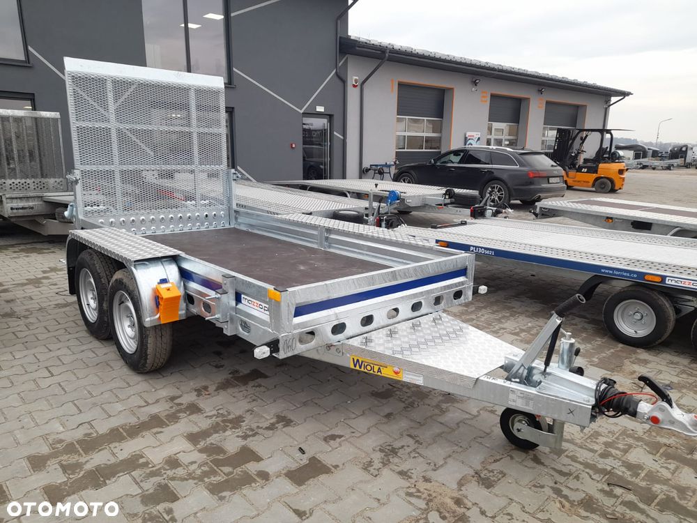 Wiola DOSTAWA 292x142x20 B2730 PRZYCZEPA DO PRZEWOZU MASZYN / BUDOWLANKA WYTRZYMAŁA hamowana - 13