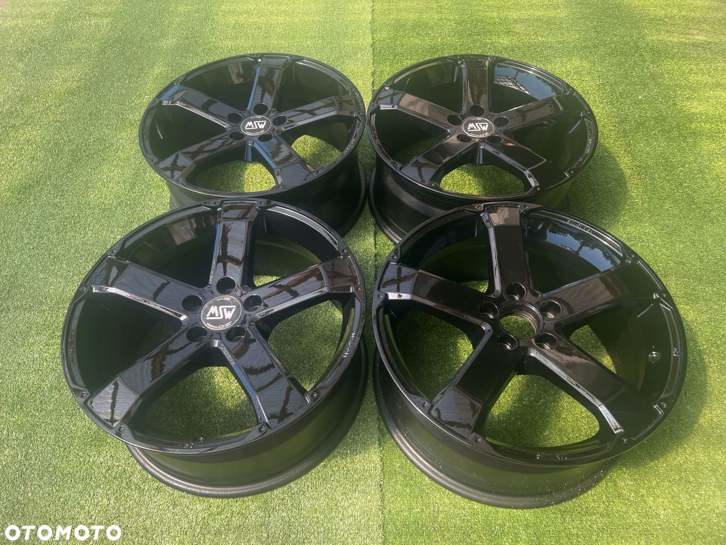 KOMPLET FELG FELGI ALU MSW 18 5X108 ET45 FORD VOLVO EXPERT TOYOTA PROACE - 3