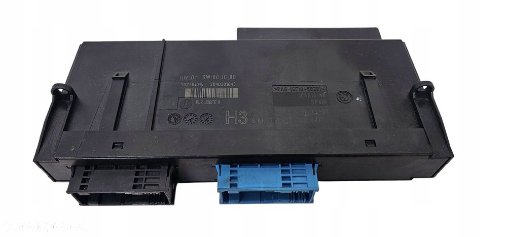 Bmw E87 E90 E91 Moduł Sterownik Komfortu Pl2 Jbbfe Ii H3 9150722