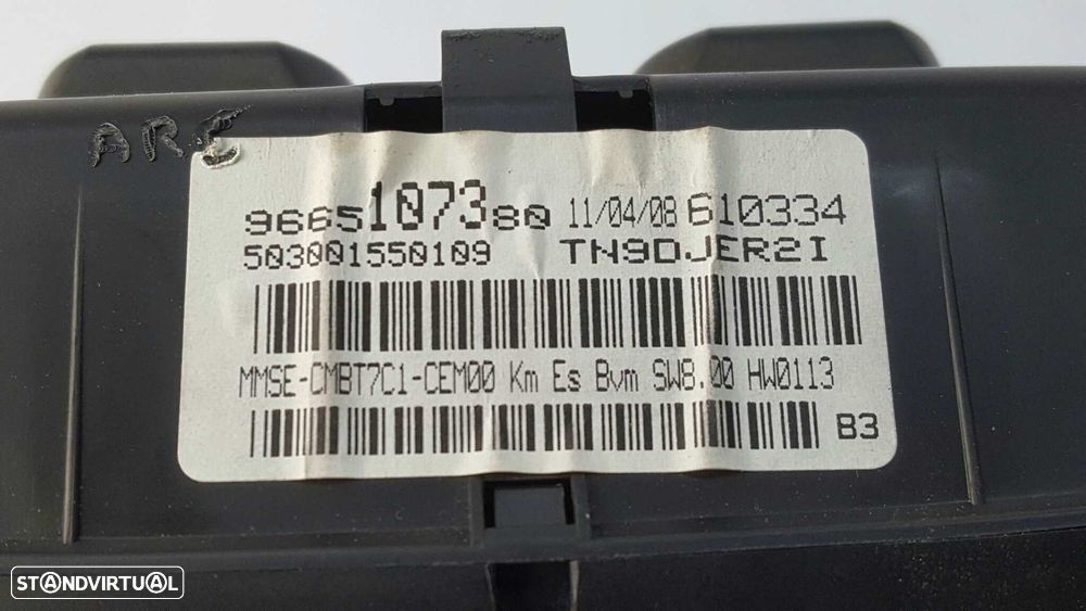 QUADRANTE PEUGEOT 308 CONFORT - 3