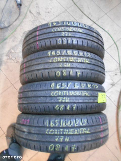 Opony 165/60R15 continental conti eco contact 5 7 mm lato komplet - 1