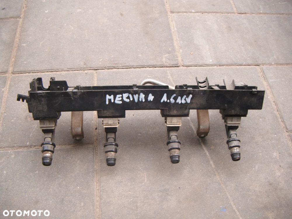 opel meriva a 1.6 16v listwa wtryskowa kompletna 25313846 - 1