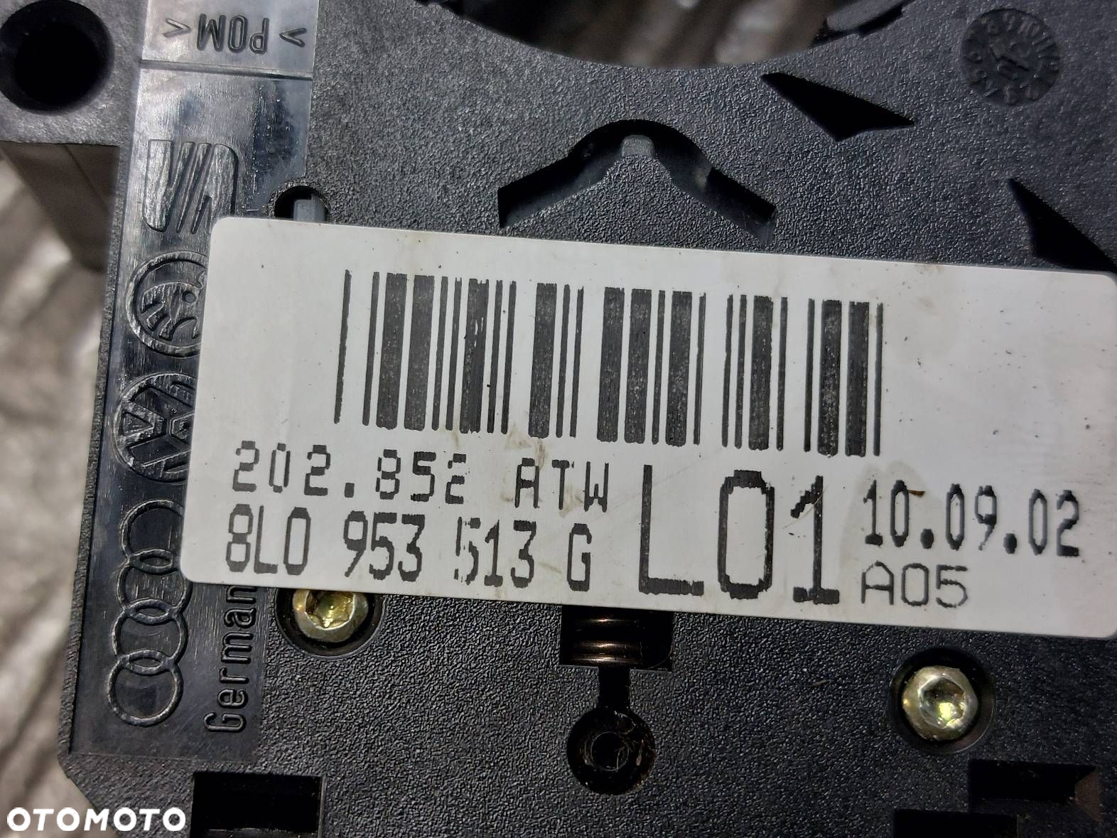 MANETKA PRZEŁĄCZNIK ZESPOLONY GALAXY MK1 LIFT 8L0953513G 4B0953503H - 4
