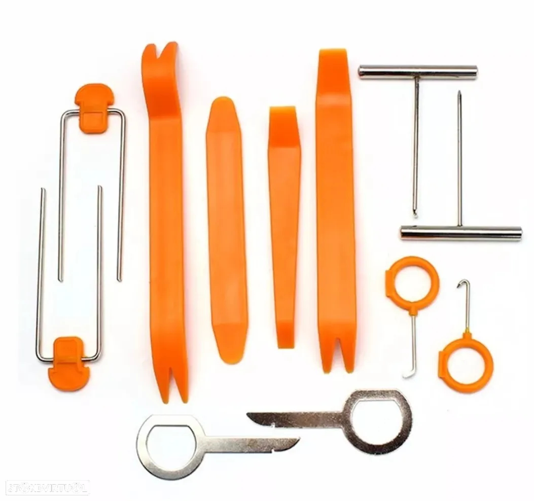 Conjunto de Ferramentas Desmonta Plásticos / Rádios - 12 peças - 6