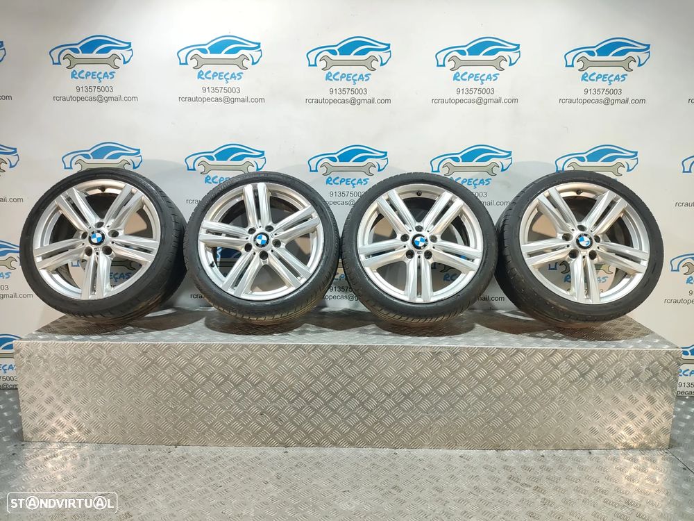 JANTES ORIGINAIS BMW SERIE 1 F20 F21 PACK M STYLE 386M 18 POLEGADAS 7,5J 8J ET34 ET37 5X120 - 1
