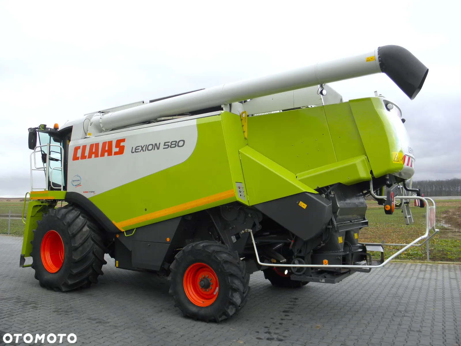 Claas Lexion 580 heder V900, Najbogatsza Wersja, Nie Malowany, Stan Bardzo Dobry - 10