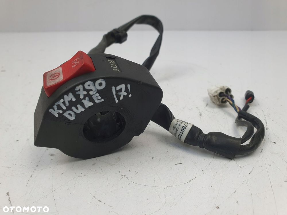 PRAWY PRZEŁĄCZNIK ZAPŁONU KTM Duke 790 18-24 włącznik 76011074000 - 6