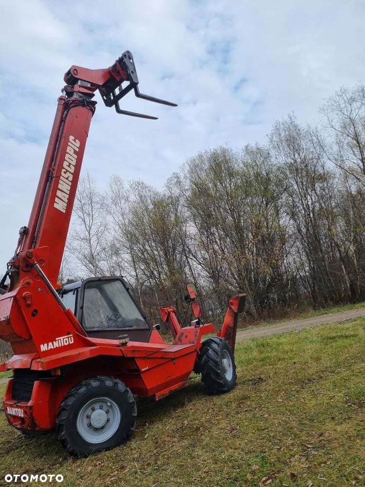 Manitou MT1230.SCP Ładowarka Teleskopowa z podporami 4x4. 13metrów Wysięg! Udzwig 3 tony. Silnik Perkins 4cyl. Import Norwegia! Perfekt stan! 3tryby skrętu. 4 biegi REWERS  Oryginał! Opony ładne. Potężna moc! - 2