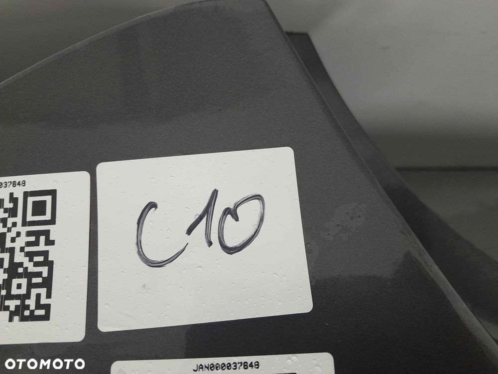 ^ ZDERZAK TYŁ TYLNY OPEL ASTRA J 4 IV Z177 SZARY GRAFITOWY - 2