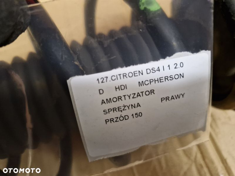 citroen ds4 i 1 2.0 d hdi mcpherson amortyzator zwrotnica prawy przód - 6