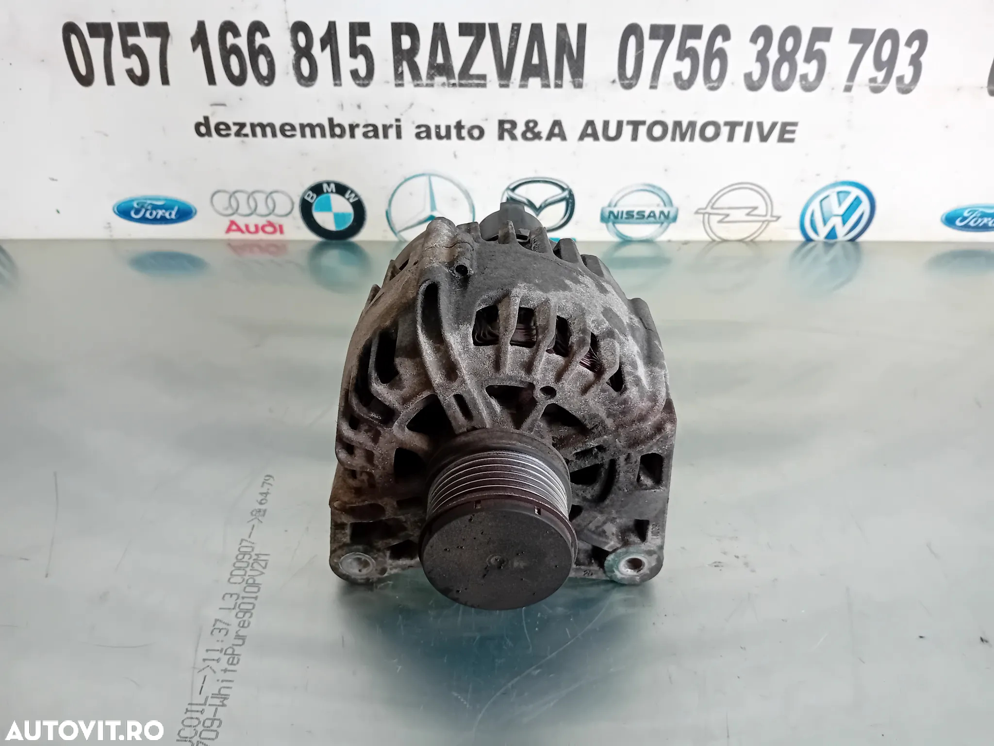 Alternator Dacia Duster 1.5 Dci Cod 231005770R Motor K9K838 Manual 4x4 - 2