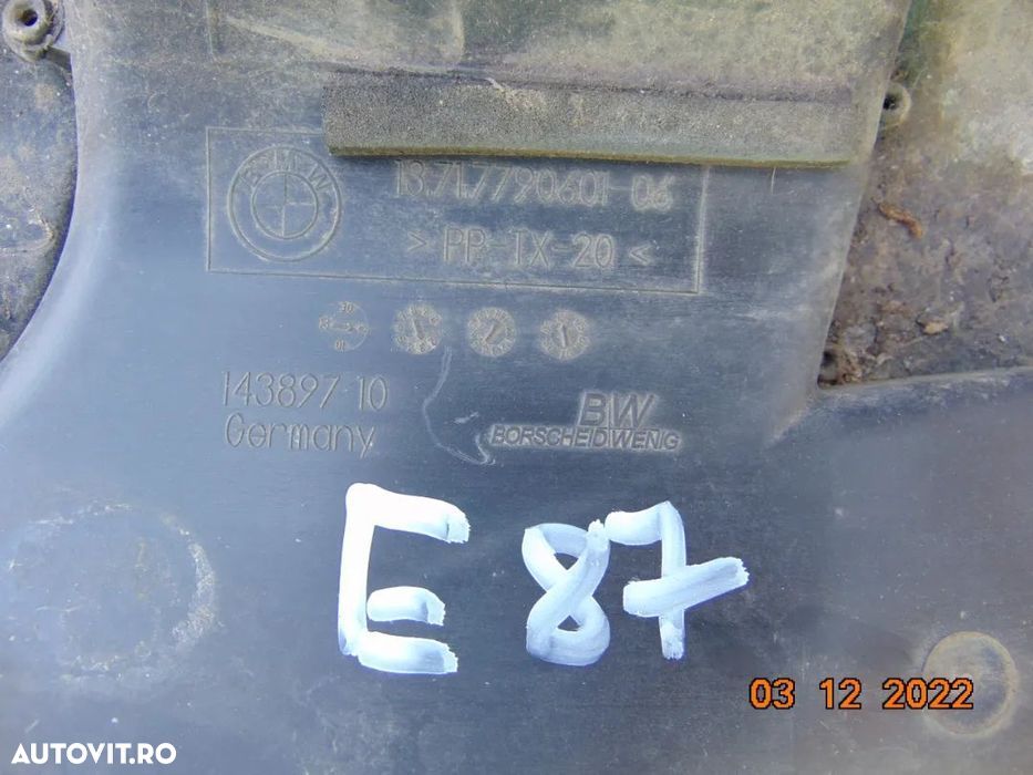 Hota aspiratie BMW seria 1 e87capac motor conducta aspiratie e90 e91 e - 2