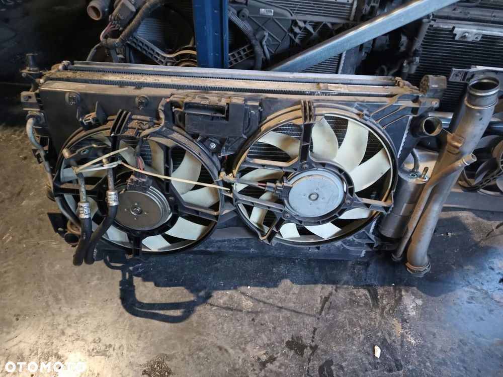 OPEL VECTRA C 2.2. DTI Y 22DTR KOMPLET CHŁODNIC WENTYLATOR AUTOMAT - 1