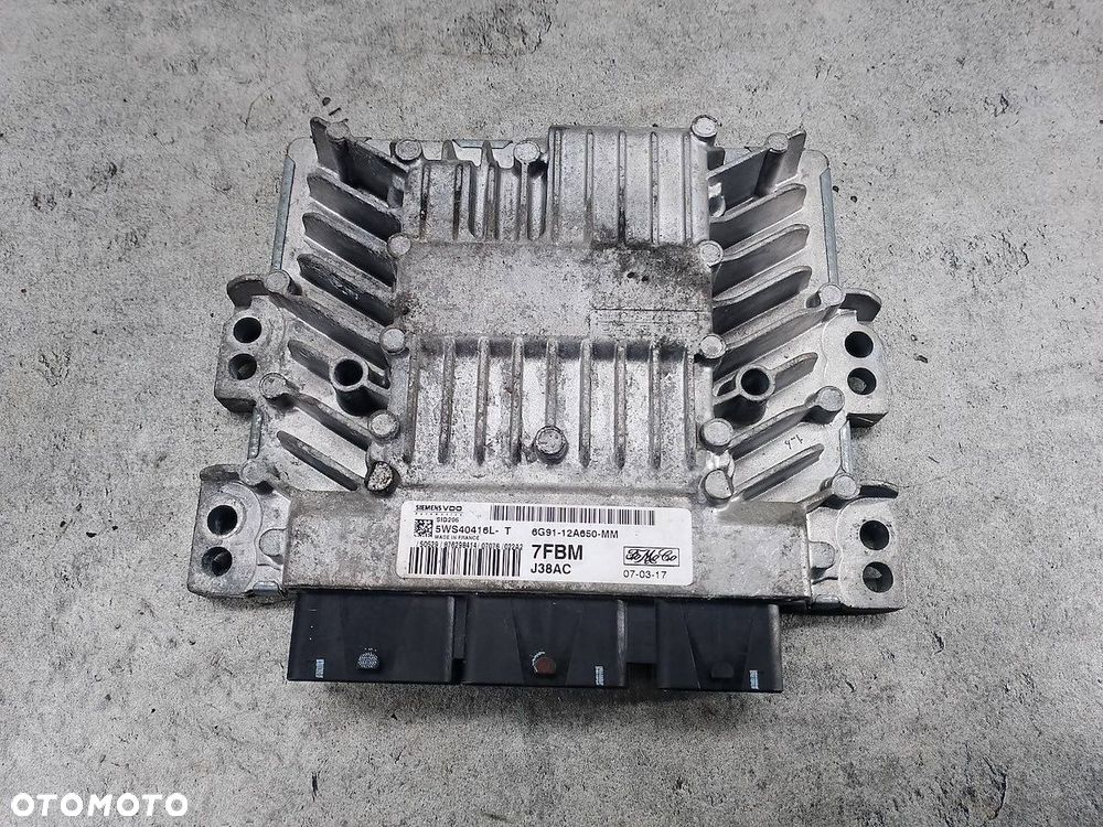 KOMPUTER, STEROWNIK FORD S-MAX 6G91-12Q650-MM  5WS40416L-T 2.0 TDCI - 1
