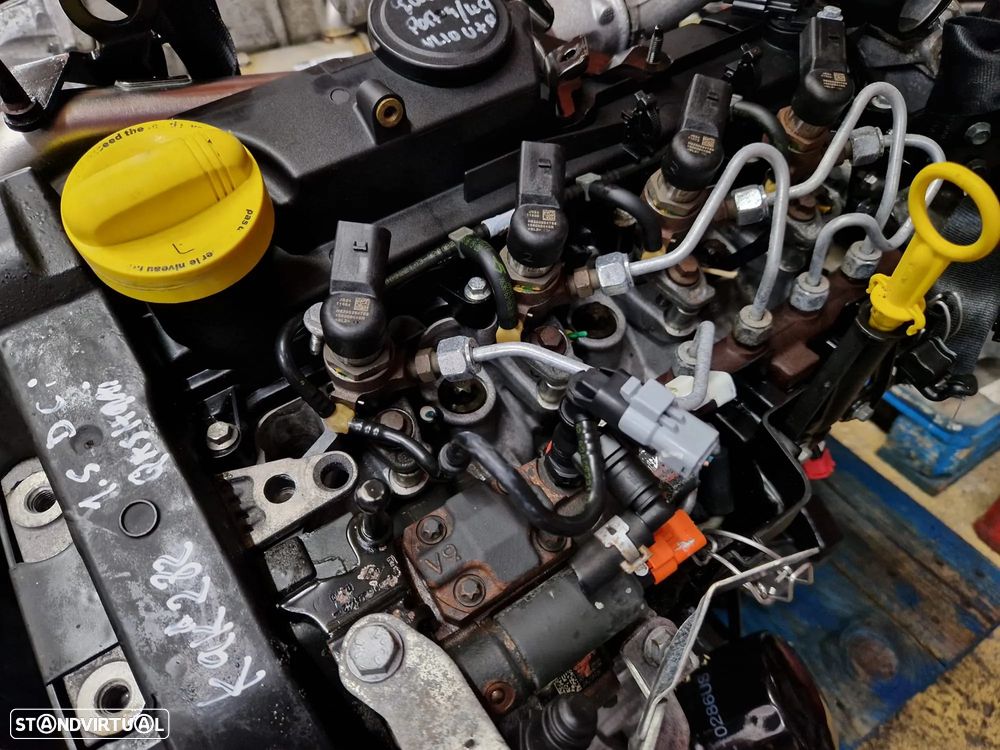 Motor usado K9KH282 NISSAN QASHQAI 1.5 DCI 106CV K9K282 NOTE K9K - 3