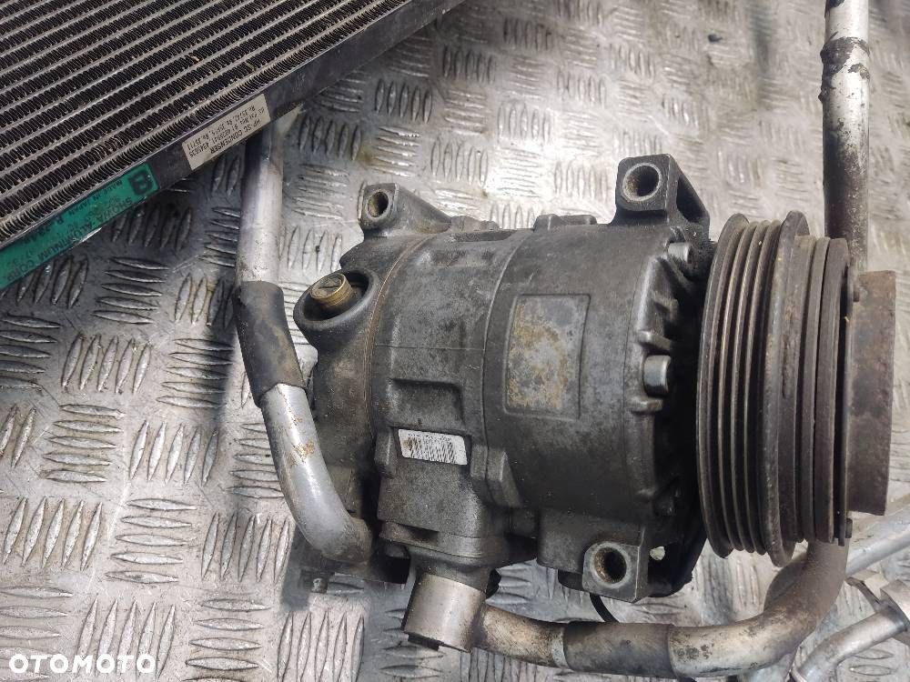 KOMPLETNA KLIMATYZACJA CHŁODNICA + PRZEWODY + KOMPRESOR AUDI A4 B5 FL - 4