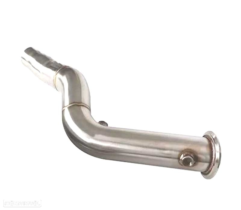 SUPRESSOR DE CATALISADOR PARA BMW SERIE 3 F80 SERIE 4 F82 S55 EM INOX - 3