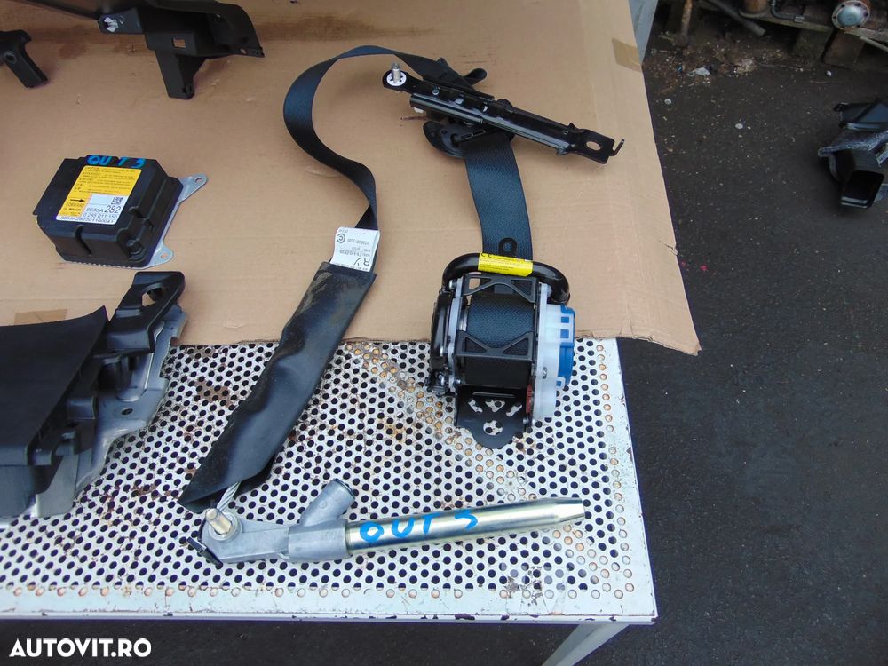 Plansa bord Mitsubishi Outlander 2013-2023 kit airbag-uri sofer pasager genunchi centuri stanga dreapta modul - 7