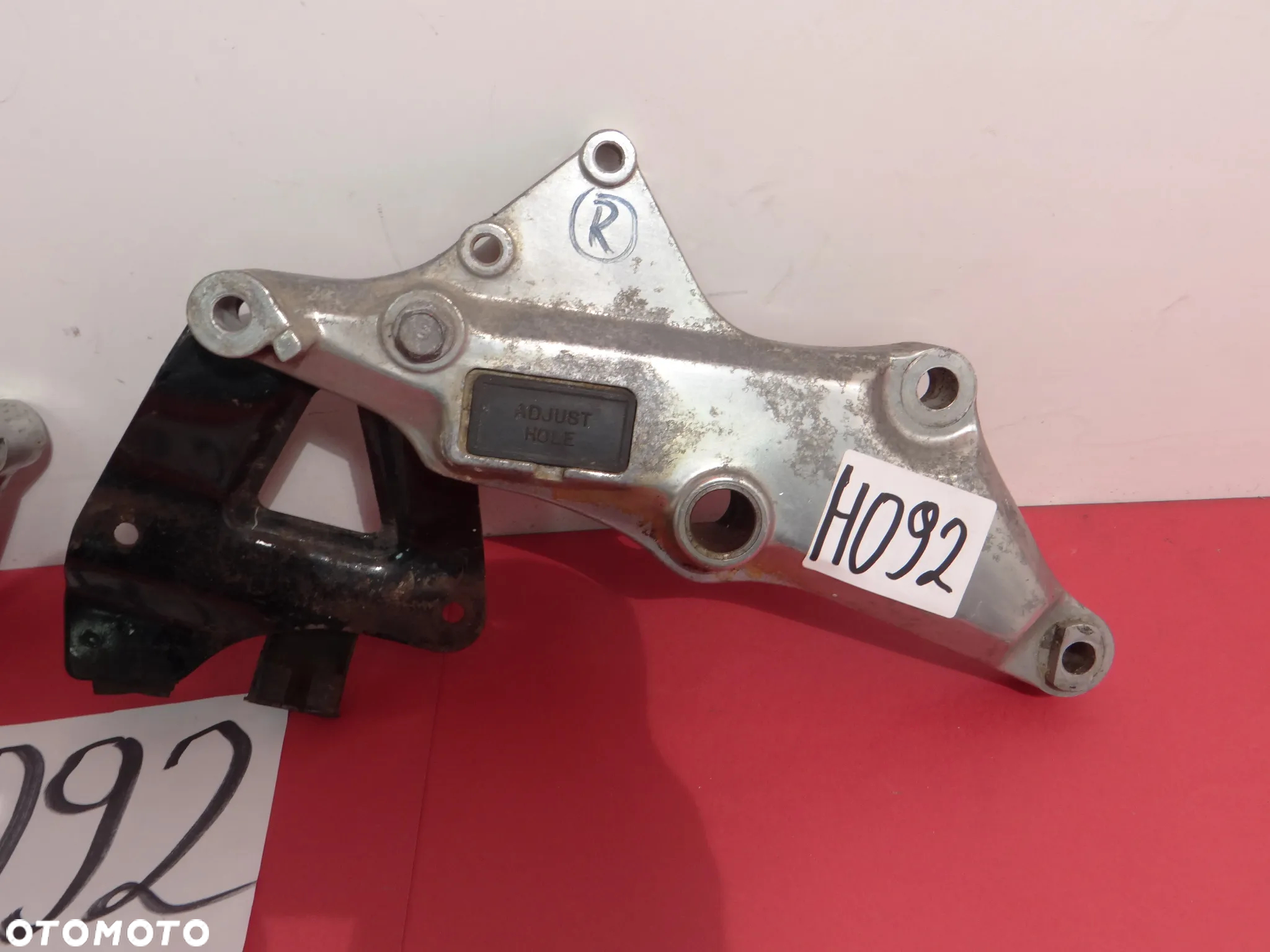 HONDA CB 750 F SUPER SPORT FOUR 77-78 r. MOCOWANIA PODNÓŻKÓW  PASAŻERA SET MOCOWANIE WYDECHU H092 - 10