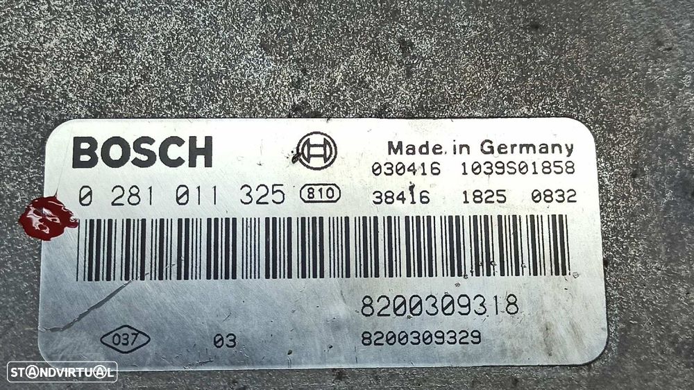 CENTRALINA DO MOTOR UCE RENAULT ESPACE IV (JK0) EXPRESSION - 5