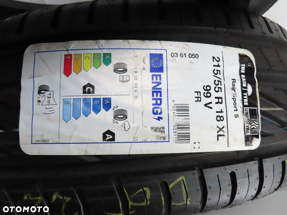 2x 215/55R18 OPONY LETNIE Uniroyal RainSport 5 99V XL - 6