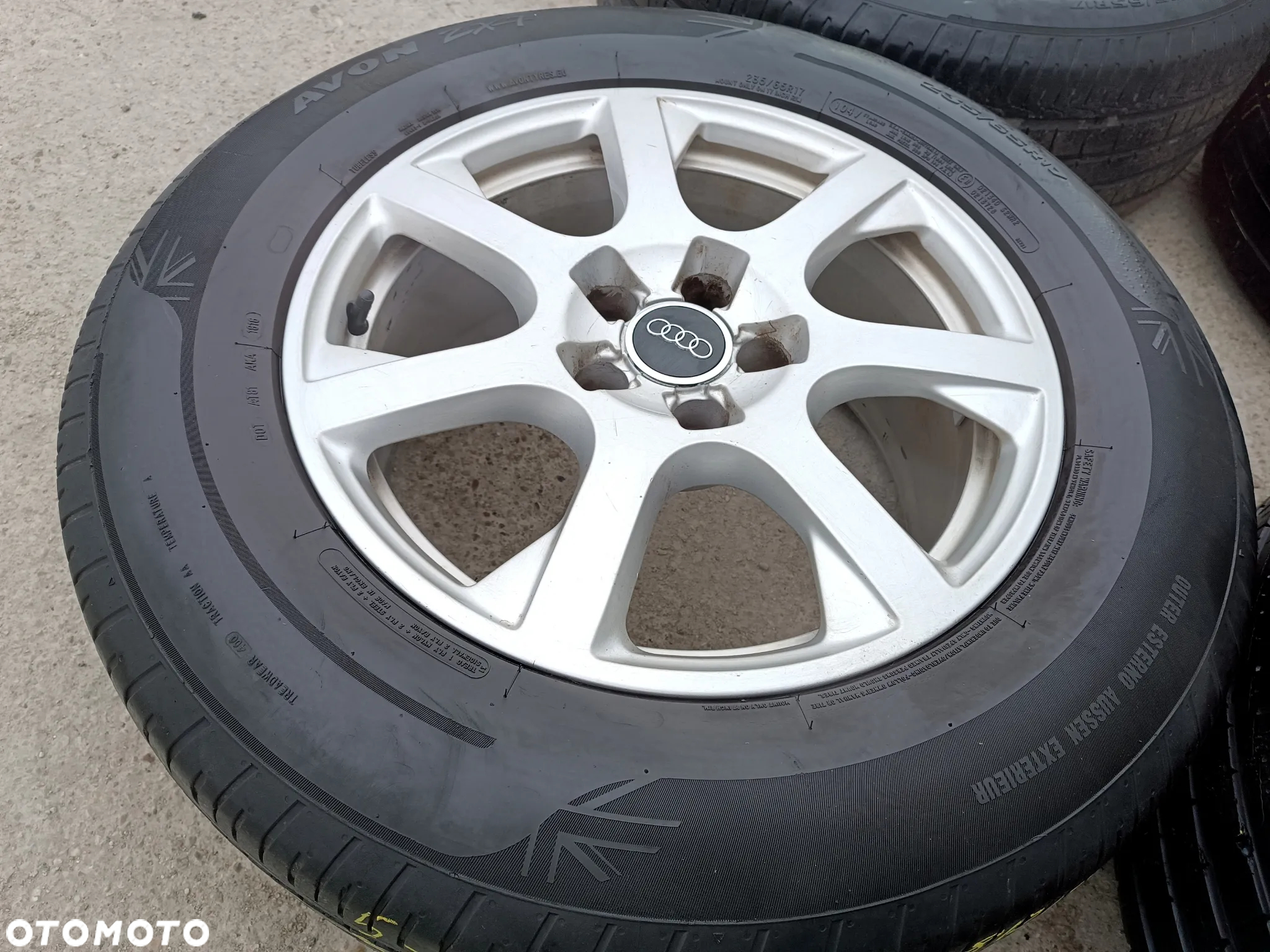 5x112 Felgi Aluminiowe Alufelgi 17 AUDI Q5 8R0 80A 8R Koła Letnie Lato 5,5mm Legnica ALU-RAD 235/65 - 9