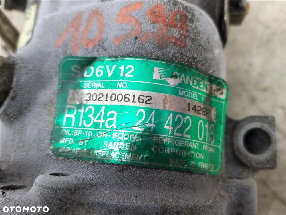 Sprężarka klimatyzacji Opel Astra II CORSA COMBO MERIVA A 1,7 2.0 24422013 - 4