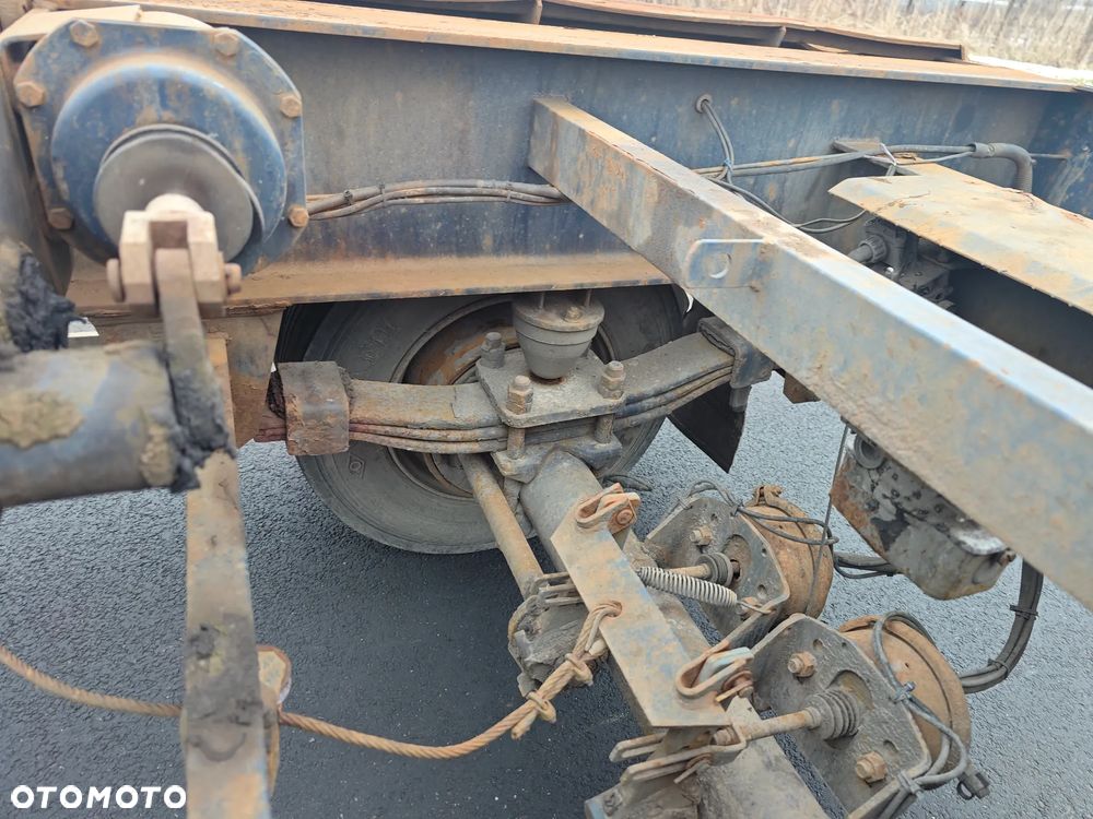 Polkon PRZYCZEPA POLKON PK-183 DO HAKOWCA ZŁOMU DO TROCIN DO TRANSPORTU KONTENERÓW ROLNICZA NA DUŻE KONTENERY - 6