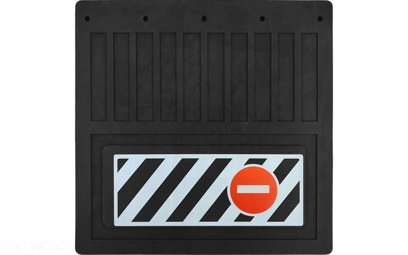 CHLAPACZ BŁOTNIKA UNIWERSALNY 40x40 GUMA MAN DAF VOLVO MERCEDES SCANIA - 1