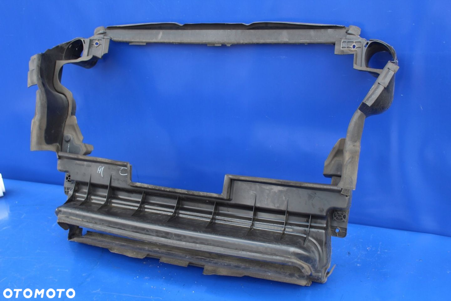 Kierownica powietrza ramka chłodnicy Mercedes ML W164 3.5 CDI A1645000916 - 4