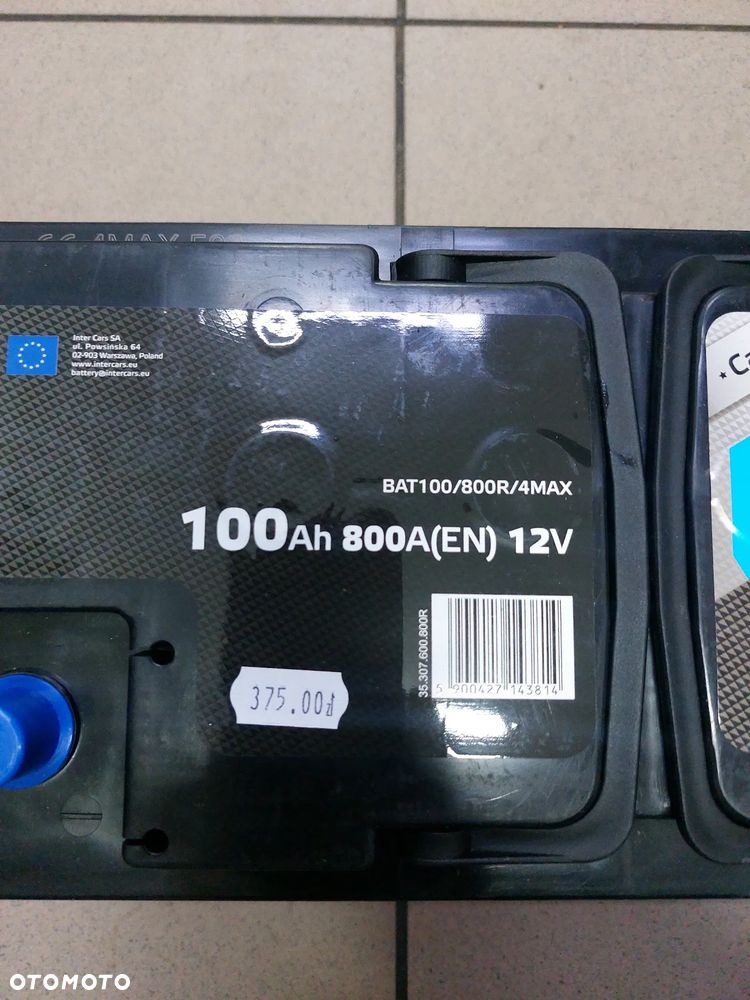 AKUMULATOR 4MAX 100Ah 800A 12V NOWY - 3