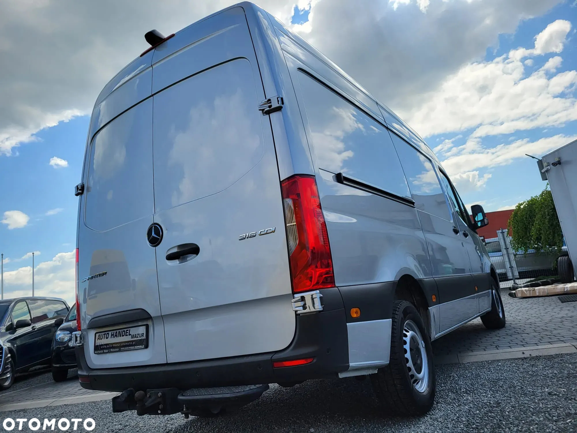 Mercedes-Benz SPRINTER 907 316 CDI-L2 H2 -KLIMA-HAK 3500KG-ŁADNY - 11