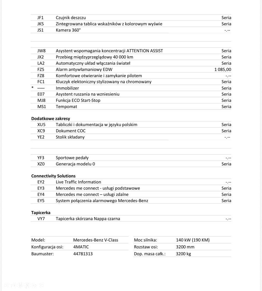 Mercedes-Benz Klasa V 250 d 4-Matic Avantgarde 7G-Tronic (d³ugi) - 16