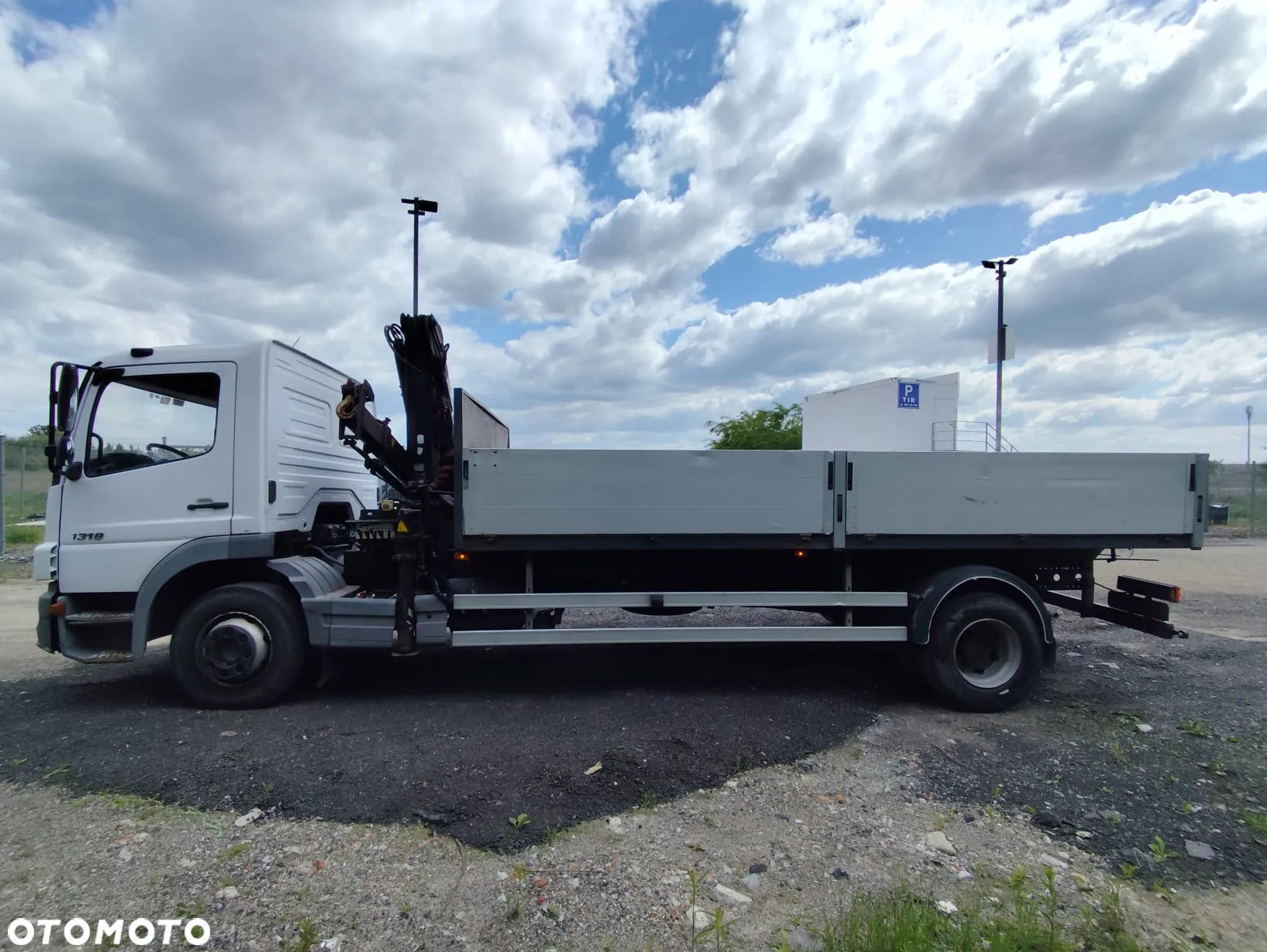 Mercedes-Benz ATEGO 1318 Skrzynia + HDS HIAB 081 A - 5