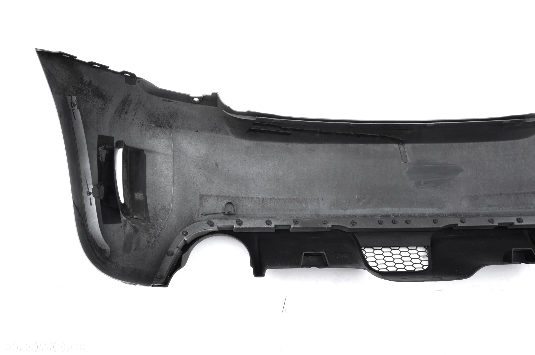 FIAT 500 ABARTH 2008 - 2015 zderzak spoiler tył DYFUZOR wloty OE - 9
