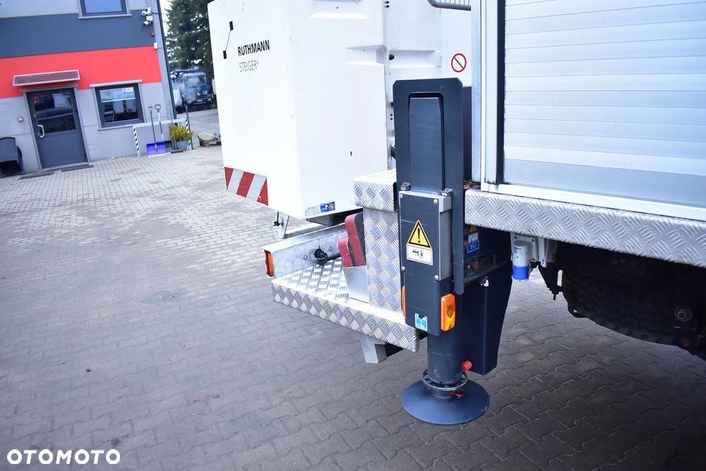 Mercedes-Benz Vario 816 / Euro 5/ 4x4/ Zwyżka/ Podnośnik koszowy Ruthmann TB 220/ 22 m. / Steiger/ Hubarbeitsbühne/ Reduktor ! / Sprowadzony z Niemiec/ Stan Perfekcyjny ! - 36