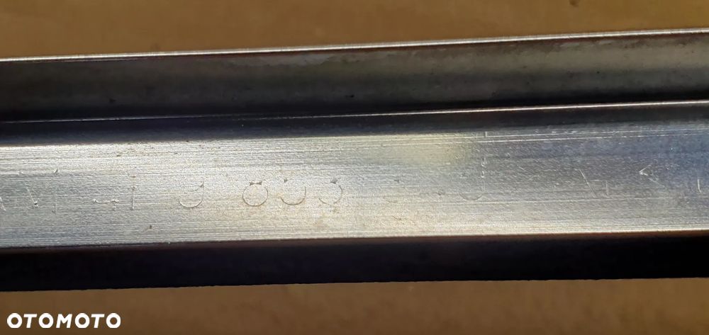 Listwa szyby błotnika lewy tył chrom Audi A6 C6 Kombi 4F9953345 - 7