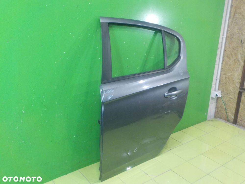 OPEL CORSA E 1.4 B 17r HB 5D drzwi lewe tyl kompletne - 2