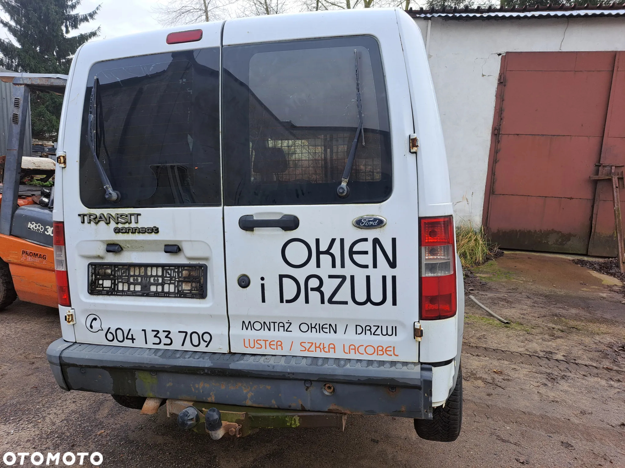 FORD TRANSIT CONNECT 1,8 TDCI 2008r,  Części, maska, lampa, błotnik, rozrusznik - 4