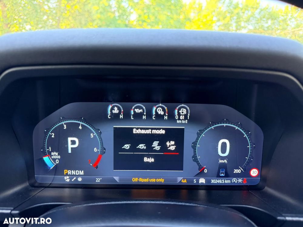 Ford Ranger 3.0 EcoBoost 288 CP 4x4 Cabina Dubla Raptor Aut. - 27