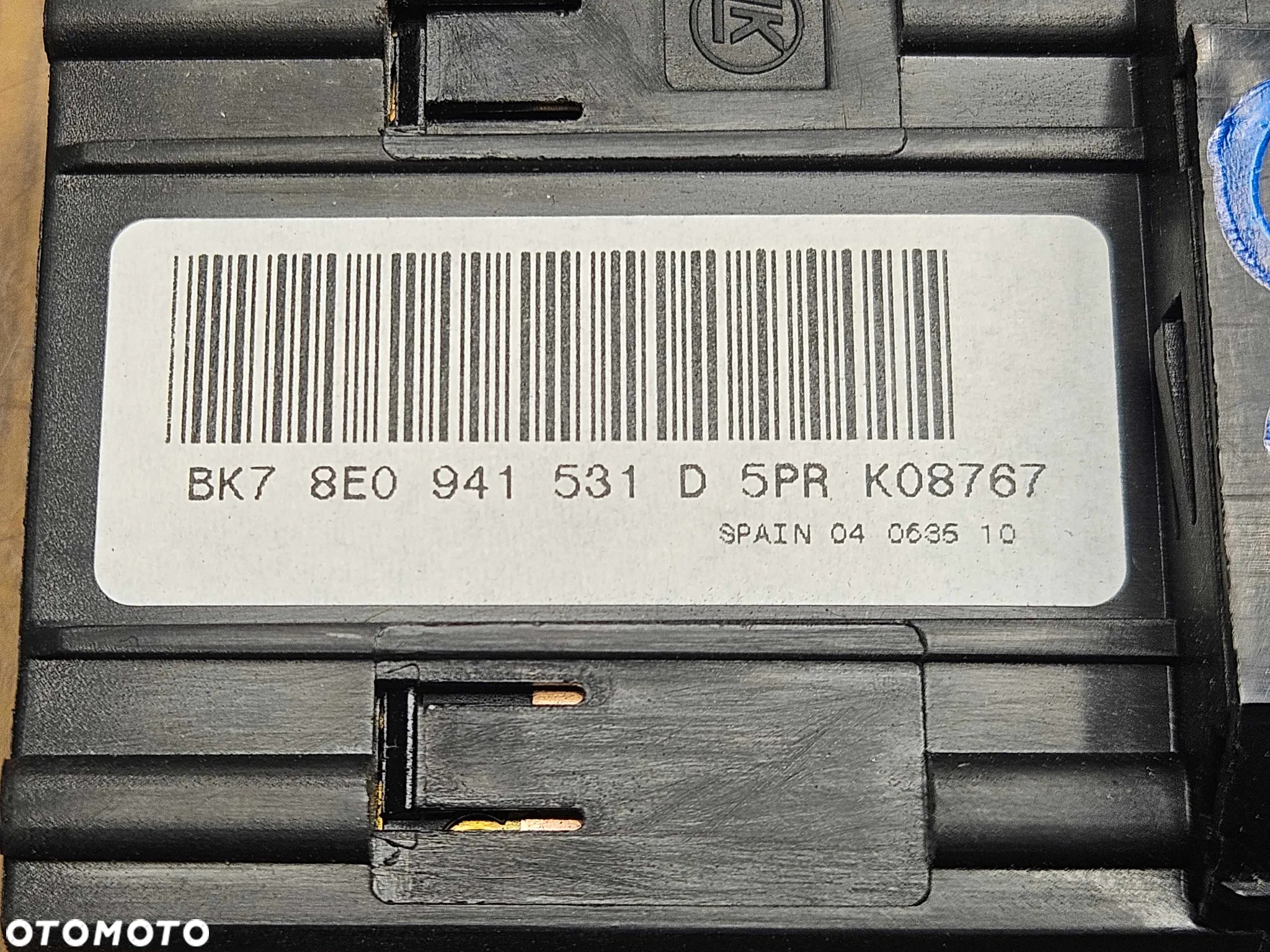 Włacznik 8E0941531D Przełacznik Świateł Mijania Pokretło Halogeny Auto AUDI A4 B6 B7 Seat Exeo - 11