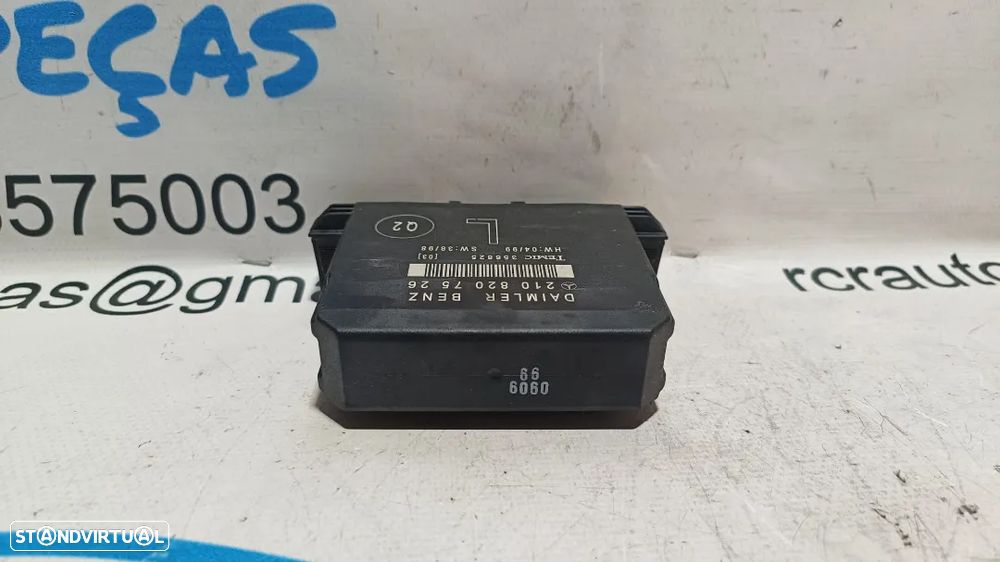 FECHO CENTRAL MERCEDES BENZ CLASS E W210 A2108207526 2108207526 PORTA PORTAS FRENTE FRONTAL ESQUERDA - 7