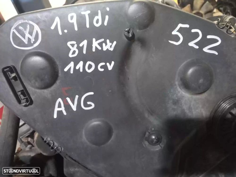 MOTOR COMPLETO VOLKSWAGEN PASSAT 1996 -AVG - 4